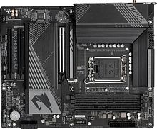 Материнская плата Gigabyte B760 AORUS ELITE AX Soc-1700 Intel B760 4xDDR5 ATX AC`97 8ch(7.1) 2.5Gg RAID+HDMI+DP | код 1893264 | GIGABYTE