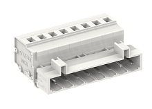 450921/030 Вилка каб. MCS горизонт., с монтаж.ножками шаг 5.0мм, 21 конт., сер., шт | код 450921/030 | SUPU