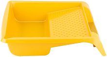 Ванночка для краски 395х346мм педаль для фиксации профи желт. FIT 04000