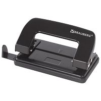 Дырокол металлический BRAUBERG Classic, до 10 листов, черный, 222548 | код 222548 | BRAUBERG