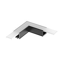 Угол PLS-LOCK-H25-L90 BLACK (с экраном MAT-L) (ARL, Металл) | код 31268 | Arlight