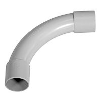 Соединитель угловой d20 мм (50шт/450шт уп/кор) Промрукав | код PR.07420 | ПРОМРУКАВ