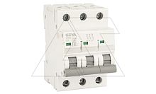 Авт. выключатель GYM8-3P-25C, 3P, 25A, хар-ка C, 4,5kA, 3M, без подкл. AU8, AL8. | код GYM83P25C_0 | GEYA