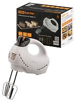 Миксер ручной «Зевс 1», 200 Вт, 5 скоростей, режим «Турбо», 2 комплекта насадок, белый, TDM | код SQ4011-0001 | TDM