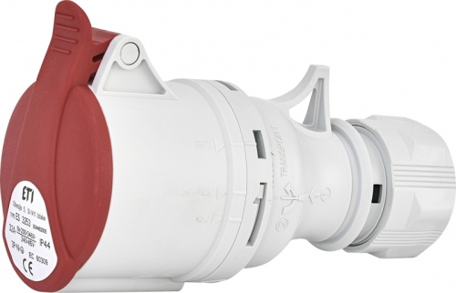 Розетка кабельная ES-3253 IP44 (32A, 400V, 3P+N+PE) | код 004482005 | ETI