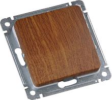 MASTER Переключатель одноклавишный скрытой установки, в рамку, дуб | код ВС10-461-05 | HEGEL