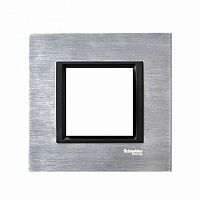 Рамка 1 пост UNICA CLASS, белое стекло |  код. MGU68.002.7C2 |  Schneider Electric