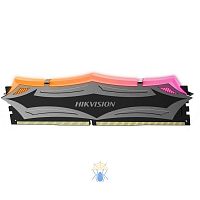 Память DDR4 8GB 3200MHz Hikvision HKED4081CBA2D2ZA4/8G U100 RGB RTL Gaming PC4-25600 CL16 DIMM 288-pin 1.35В с радиатором Ret | код 1906013 | Hikvision