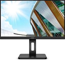 Монитор AOC 23.8 Pro 24P2C черный IPS LED 16:9 HDMI M/M матовая HAS Piv 250cd 178гр/178гр 1920x1080 75Hz DP FHD USB 5.06кг | код 1560515 | AOC