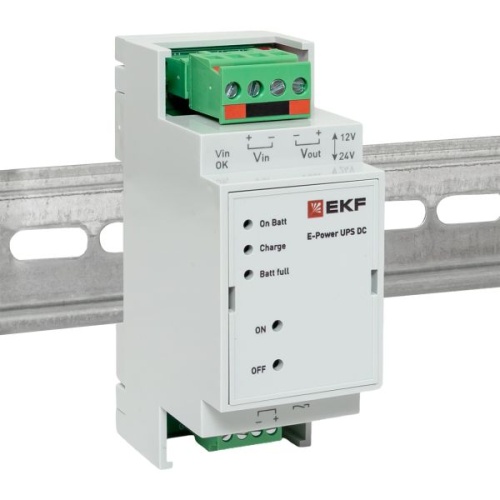 Источник Бесперебойного Питания постоянного тока E-Power UPS DC -15W 12/24V 3600 мАч | код UDRLi-DC15W | EKF фото 3 Источник Бесперебойного Питания постоянного тока E-Power UPS DC -15W 12/24V 3600 мАч | код UDRLi-DC15W | EKF фото 3