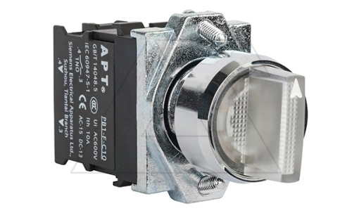 Переключатель PB1S, белый, 0-I, фиксация, 1NO, 6A 230VAC/24VDC, с подсветкой 24VAC/DC, 22mm, IP65 | код PB1S-10XD/W23 | АРТ Переключатель PB1S, белый, 0-I, фиксация, 1NO, 6A 230VAC/24VDC, с подсветкой 24VAC/DC, 22mm, IP65 | код PB1S-10XD/W23 | АРТ