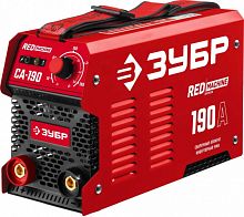 Сварочный аппарат Зубр СА-190 инвертор ММА 6.6кВт | код 1209168 | ЗУБР