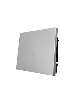 ZIMA Выключатель проходной серый матовый безвинтовой зажим/клемма LEZARD | код 704-7488-105QC | LEZARD