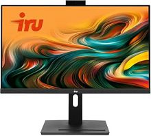 Моноблок IRU 23AM 23.8 Full HD Ryzen 5 5675U (2.1) 8Gb SSD256Gb RGr CR Windows 11 Professional GbitEth WiFi BT 90W Cam черный 1920x1080 | код 2030224 | IRU