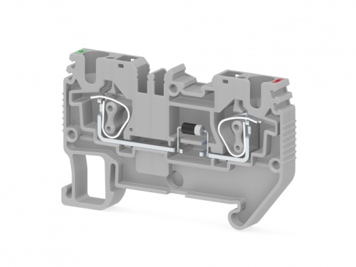 311 689, Пружинная клемма серии SRD 4D_A (Серый) | код 0.0.0.3.11689 | KLEMSAN