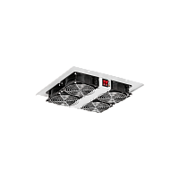 Блок вентиляторный TLK на 4 вентилятора для шкафов TFI с глубинами 600 и 800мм и TWI с глубинами 450 и 600мм, GY | код TLK-FAN4-I-GY | TLK