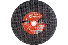 Профессиональный специальный диск отрезной по металлу для резки железнодорожных рельсов Т41-355 х 4.0 х 25.4 мм Cutop Special | код 50-555 | CUTOP