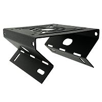 Кронштейн универсальный для видеокамер на столб/угол, черный | код 28-4012 | REXANT