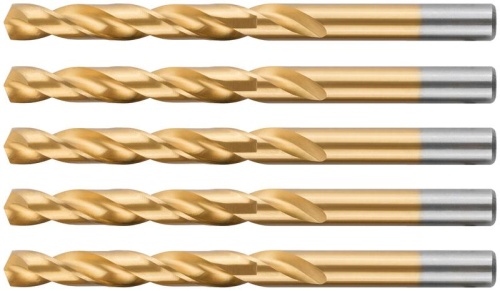Сверло по металлу Cutop Profi с титановым покрытием, 10х133 мм (5 шт) | код 52-422 | FIT фото 5