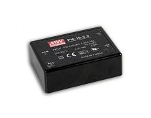 Источник питания AC-DC, 10 Вт, вход 85...264В AC 47...440 Гц, 120...370B DC, выход 15В/0,67А, изоляция 4000В AC, в кожухе 70х50х22,7мм, -20...+70C | код PM-10-15 | MeanWell