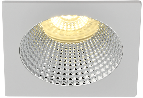 Светильник 4110 встраиваемый поворотный GU10 бел./хром пласт. IEK LT-UVB0-4110-GU10-1-K23 фото 3