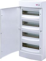 Щит наружн. распределительный ECT 48PO (48мод.белая дверь), пластик | код 001101021 | ETI