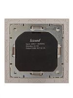 Розетка RAIN с/з с USB скрытой установки белая | код 703-0202-181 | LEZARD