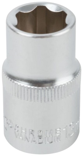 Головка шестигранная CrV 1/2 13мм | код 62043 | FIT фото 2 Головка шестигранная CrV 1/2 13мм | код 62043 | FIT фото 2