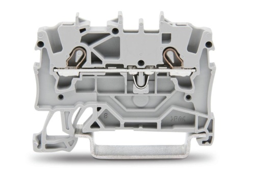 Клемма двухпроводная проходная 0.25-1.5(2.5)мм.кв. | код. 2001-1201 | WAGO