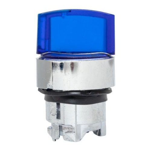 Исполнительный механизм переключателя ХB4 синий на 2 положения с фиксацией, без подсветки с короткой ручкой PROxima | код XB4BD2FL-B | EKF фото 4