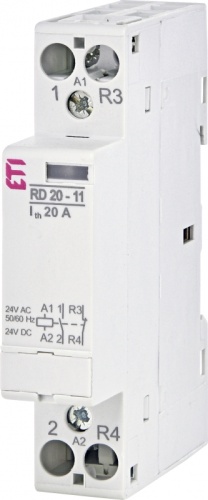 Контактор RD 20-11 (24V AC/DC) (AC1) | код 002464007 | ETI