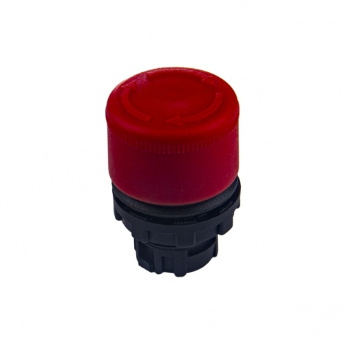 BDE30 Головка для авар. кнопки Грибок Ф30мм красная с фикс. и возврат поворотом | код BDE30 | EMAS BDE30 Головка для авар. кнопки Грибок Ф30мм красная с фикс. и возврат поворотом | код BDE30 | EMAS