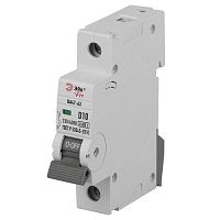 Выключатель автоматический 1п D 10А 4.5кА ВА47-63 PRO ЭРА Б0059452