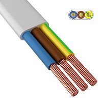 Провод ПБГВВ/ПУГСП 3x1,5 мм кв 100 м ГОСТ 26445-85, ТУ 3551-021-38229892-2017 | код 01-8352-1 | REXANT