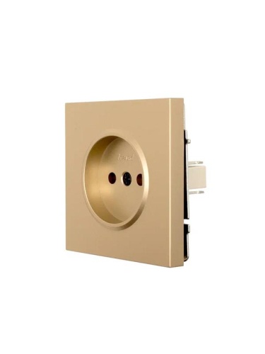 ZIMA Розетка б/з ПБТ золото безвинтовой зажим/клемма LEZARD | код 704-3688-121BQC | LEZARD фото 2 ZIMA Розетка б/з ПБТ золото безвинтовой зажим/клемма LEZARD | код 704-3688-121BQC | LEZARD фото 2