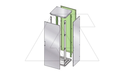 Задняя двойная панель ENUX 1600x1200мм (ВxШ) с 2 задними стойками, RAL7035, IP55 | код EURE-120160 | ETA Задняя двойная панель ENUX 1600x1200мм (ВxШ) с 2 задними стойками, RAL7035, IP55 | код EURE-120160 | ETA
