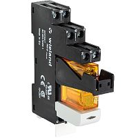 Интерфейсный релейный модуль, 1 переключающий контакт, рабочее напряжение: 115 V AC, номинальное напряжение переключения: 250 V AC, коммутируемый ток: 16 A, с винтовой фиксацией провода, серия flare MOVE | код 80.010.4915.3 | Wieland