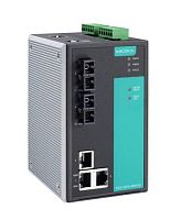 Коммутатор EDS-505A-MM-SC Ethernet switch, 3 10/100 BaseTx ports, 2 multi mode 100 BaseFx ports,SC | код 00-01173711 | MOXA