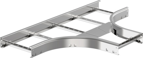 Разветвитель лестничный LESTA Т-образный 55х200мм R300 | код CRT04-4-055-200 | IEK