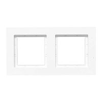 Рамка 2-м Эпика IP44 пластик бел. EKF UP1-FPW-02-44
