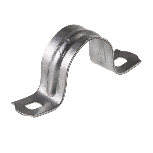 Скоба СМД 21-22 двухлапковая для металлорукава 18 мм (100 шт./уп.) (REXANT) | код 28-1027-1 | REXANT