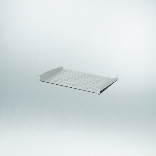 Полка для 19” щита, стационарная, 2HE, глубина 400мм, нагрузка 30кг, RAL7035 | код EURI-020400 | ETA