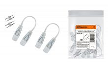 Коннектор для гибкого соединения неона SMD2835-220 B односторонний TDM | код SQ0331-1541 | TDM