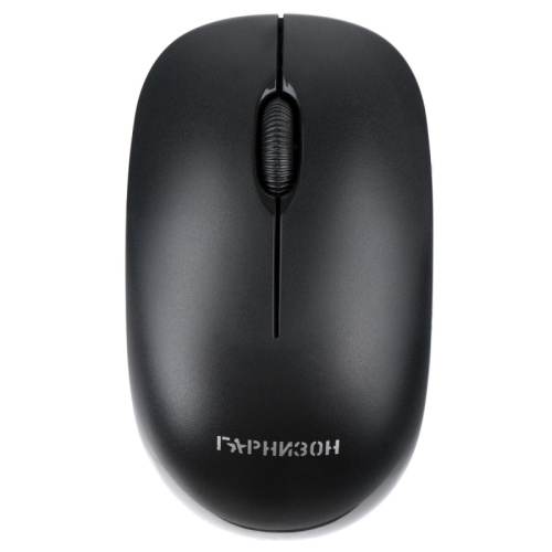 Мышь беспроводная Гарнизон GMW-445, черный, 3 кнопки, 1000 DPI | код GMW-445 | Гарнизон
