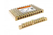 Шина N нулевая 6х9мм 12/2 (12 групп/крепеж по краям) TDM | код SQ0801-0060 | TDM