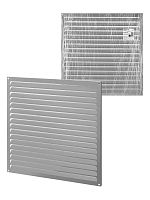 Решетка металл. усиленная 450х450, с оцинкованным покрытием, TDM | код SQ1807-0741 | TDM
