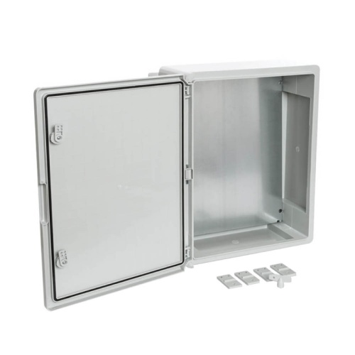 Корпус пластиковый с монтажной панелью ЩМП IP65 серая дверь 500х400х175 Промрукав | код PR08.26484 | ПРОМРУКАВ