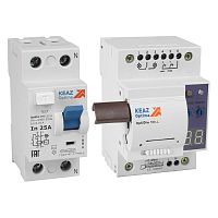 Моторпривод OptiDin MD-L-УХЛ4 + ВДТ без защиты от сверхтоков OptiDin DM63-2240-AС-УХЛ4 (2P, 40, 30mA) | код 361841 | КЭАЗ