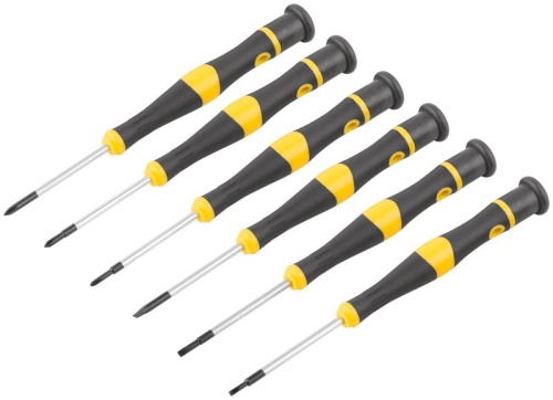Отвертки для точных работ CrV, 6 шт., PH/SL, пластиковый кейс | код 56145 | FIT фото 6 Отвертки для точных работ CrV, 6 шт., PH/SL, пластиковый кейс | код 56145 | FIT фото 6