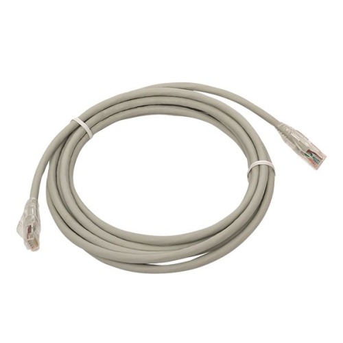 Патч-корд кат.5E UTP неэкранир. PVC сер. 5.0м TERACOM PRO | код TRP-5EUTP-PVC-5M-GY | EKF фото 2